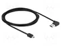 DeLOCK Cable USB 2.0 de 2 m con conectores USB-A y Mini-USB