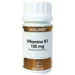 EQUISALUD Vit. B1 100Mg. 50 Cápsulas - Contribuye al Metabolismo Energético y Sistema Nervioso