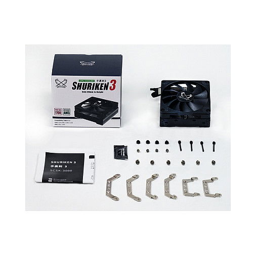 Scythe Shuriken 3 CPU Cooler 92mm PWM Intel AMD