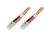 Digitus Cable de conexión de fibra óptica Multimode Duplex OM2 LC a LC 10m