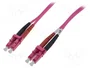 Digitus Cable de fibra óptica LC a LC duplex OM4 de 10 m