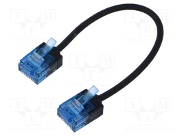 GOOBAY Patch Cord Cat 6a U/UTP RJ45 0,15m