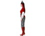 Disfraz Pirata Mujer Adulto Rayas Talla XL Rojo