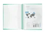 Liderpapel Carpeta escaparate con espiral Verde 20 fundas Din A4