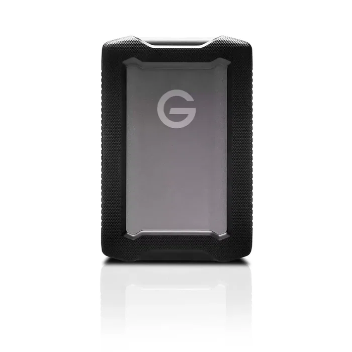 SanDisk G-DRIVE ArmorATD Disco Duro Externo 6TB 2.5" Resiste Golpes y Agua USB-C 3.2 Gen 1 (USB 3.1) Negro/Gris
