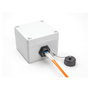 DeLOCK Adaptador de fibra óptica LC Duplex a LC Duplex Monomodo con tapa protectora IP68