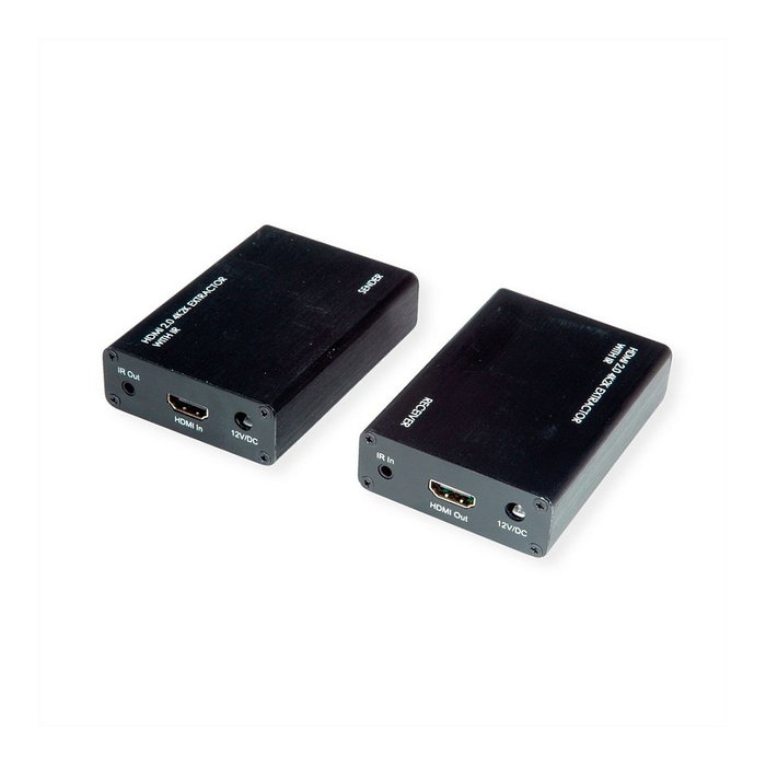 ROLINE 14.01.3417 Extensor de señal AV HDMI mediante cable Cat6a, 4K@60Hz, 45 m