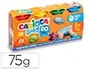 Carioca Baby Dough Pasta de Modelar Bote 75 g Set 8 Colores Surtidos para Bebés +12 Meses No Tóxico