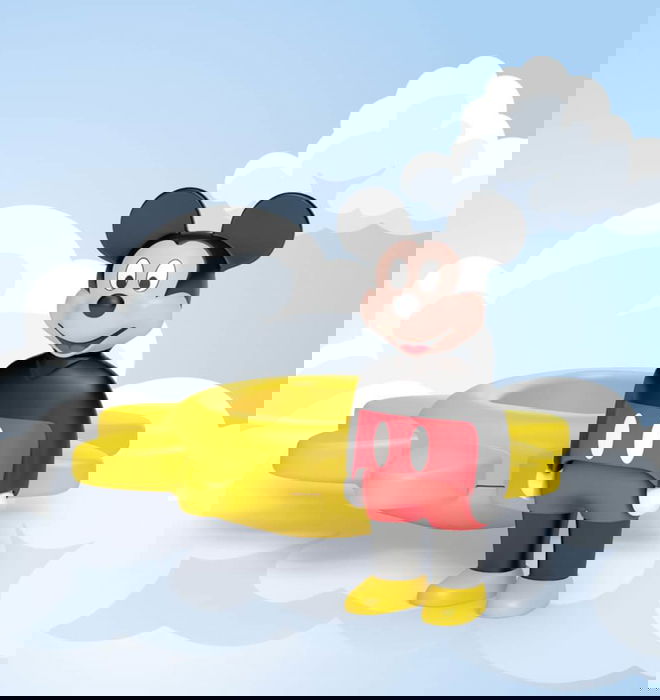 Playmobil Playmobil Junior Disney: Mickey Sol Giratorio - Juguete de Motricidad Fina con Sonido para Bebés +12 Meses - Material Vegetal