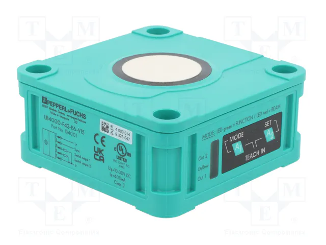 PEPPERL+FUCHS UB4000-F42-E6-V15 Sensor de ultrasonido