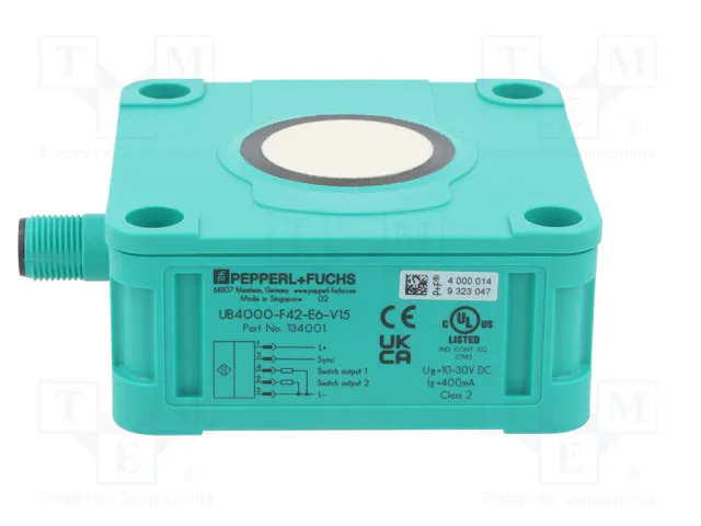 PEPPERL+FUCHS UB4000-F42-E6-V15 Sensor de ultrasonido