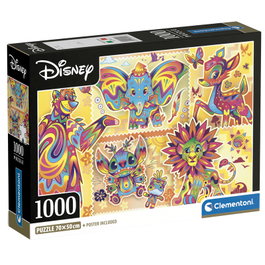 Clementoni Puzzle Clasic Disney 1000 Piezas 70x50cm
