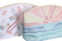 DKD Home Decor Neceser Mediterraneo Multicolor 7 x 18 x 28 cm