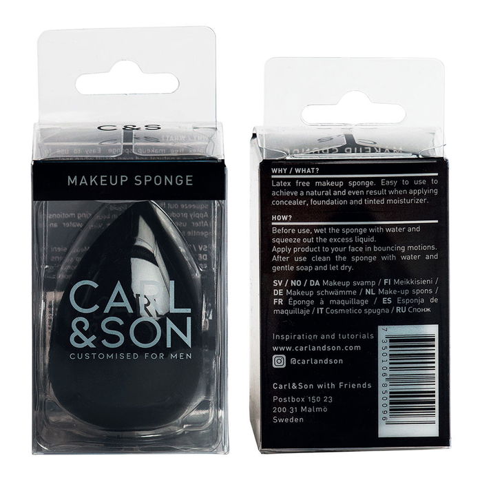 Carl&Son Esponja de Maquillaje #black 15 gr Carl&Son Esponja de Maquillaje #black 15 gr