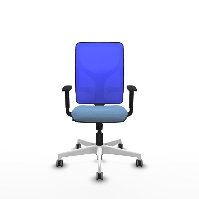 PIQUERAS Y CRESPO Silla de oficina Motilla con mecanismo Sincro, Azul cielo y Azul PIQUERAS Y CRESPO Silla de oficina Motilla con mecanismo Sincro, Azul cielo y Azul