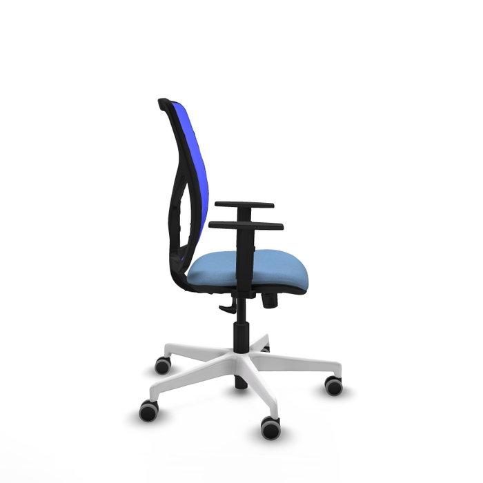 PIQUERAS Y CRESPO Silla de oficina Motilla con mecanismo Sincro, Azul cielo y Azul PIQUERAS Y CRESPO Silla de oficina Motilla con mecanismo Sincro, Azul cielo y Azul