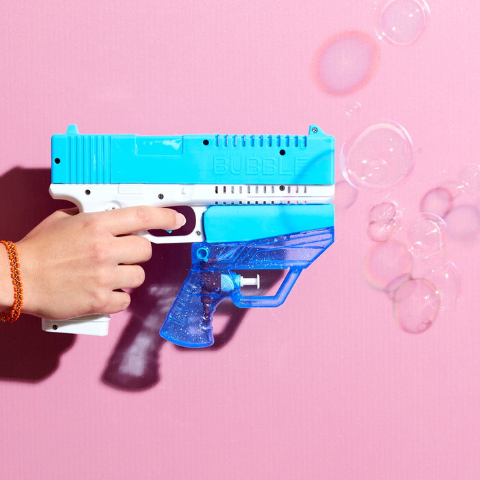 Mister Gadget Pistola Agua/Burbujas 2 En 1 Jeux Outdoor para Niños