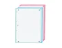 Oxford Europeanbinder Live & Go Carpeta 4 Anillas A4+ Colores Pastel con Recambio y Separadores