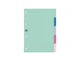 Oxford Europeanbinder Live & Go Carpeta 4 Anillas A4+ Colores Pastel con Recambio y Separadores