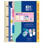 Oxford Europeanbinder Live & Go Carpeta 4 Anillas A4+ Colores Pastel con Recambio y Separadores