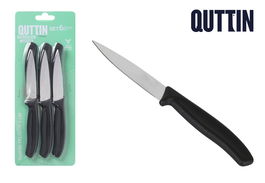 Quttin Set 6 Piezas Cuchillos Pelador Basic 9 cm (12 Cajas)