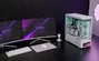Mars Gaming MCLCDPROW Caja ATX Blanca con Pantalla LCD de 7,2 pulgadas