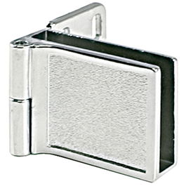 HAFELE Juego De Bisagras Para Puerta De Cristal Interior Cromo 40mm 30mm