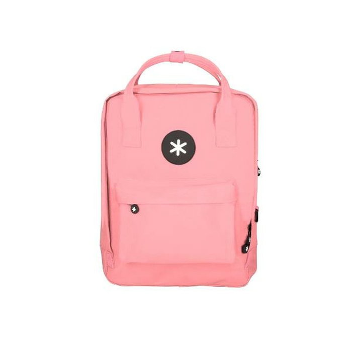 Antartik Mochila Antartik 2 asas y bolsillos exteriores coral Antartik Mochila Antartik 2 asas y bolsillos exteriores coral
