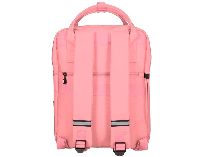Antartik Mochila Antartik 2 asas y bolsillos exteriores coral Antartik Mochila Antartik 2 asas y bolsillos exteriores coral
