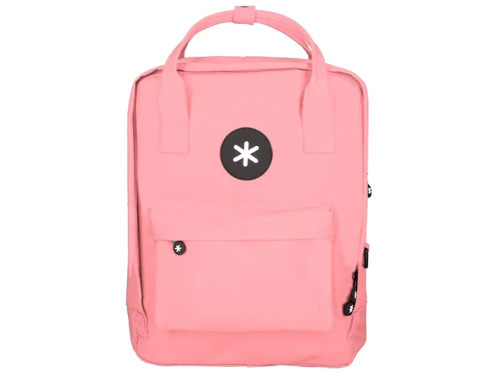 Antartik Mochila Antartik 2 asas y bolsillos exteriores coral Antartik Mochila Antartik 2 asas y bolsillos exteriores coral