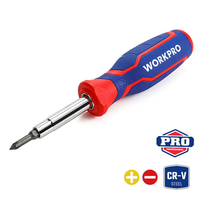 Workpro Destornillador 6 en 1 Workpro Destornillador 6 en 1