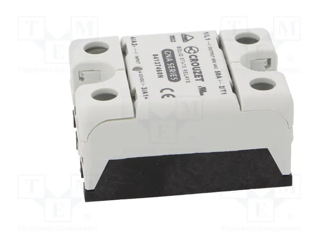CROUZET GNA Relé de semiconductor 50A 48-660VAC 1-fásico CROUZET GNA Relé de semiconductor 50A 48-660VAC 1-fásico