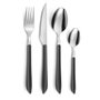 Pradel Set de 24 Cubiertos Vibrato Negro Mate