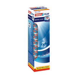 Tesa Cinta adhesiva transparente 15 mm x 10 m