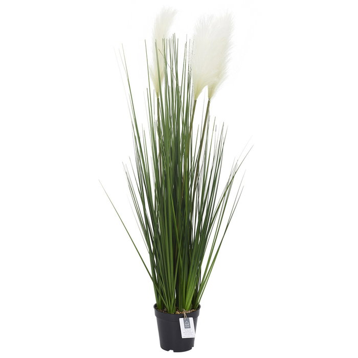 Home Deco Factory Planta Artificial Hierba y Pampa - Altura 90 cm, Diámetro 13 cm - Decoración
