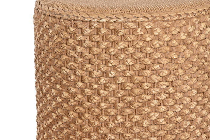 DKD Home Decor Mesita Auxiliar Balines Marron Claro 36.5 x 44 x 36.5 cm