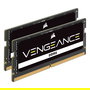 Corsair 64GB DDR5 4800MHz CL40 Vengeance Kit (2x32GB) SO-DIMM para Portátil