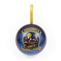 THE CARAT SHOP Colgante Castillo Hogwarts y Bola de Navidad Harry Potter, 8.5cm, Aleación de Cinc