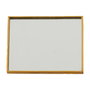 Home Deco Factory Mirage Base Espejo Cuadrado Latón Dorado Negro para Joyas Velas Llaves Presentación Objetos Decorativos 10x10 cm