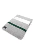 EKOMODO HR-014 Funda para Portátil 15" (38.1 cm) - Verde Gris - Poliéster Reciclado, Caucho, Diseño Minimalista, Compatibilidad Universal