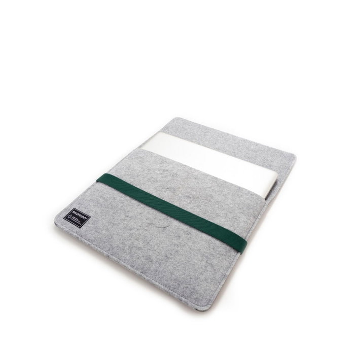 EKOMODO Funda HAZI 15 Friendly Verde y Gris
