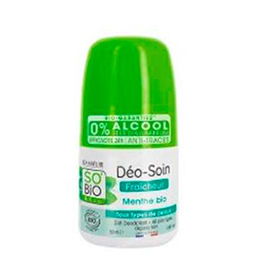 SO´BIO ETIC Desodorante Frescor 24H Menta Roll-On 50ml