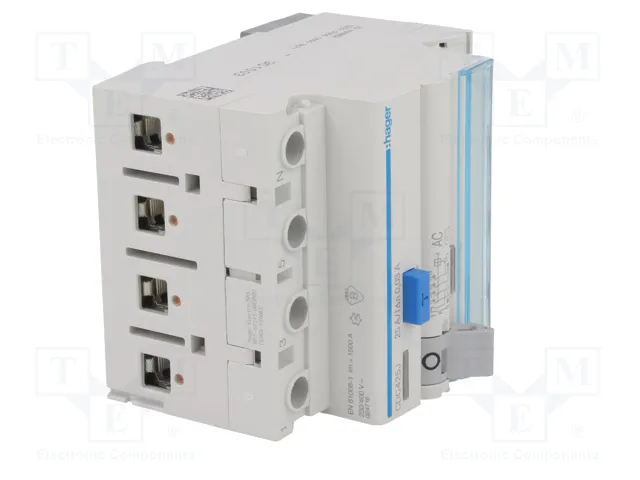HAGER Interruptor diferencial 25A 30mA 3+N