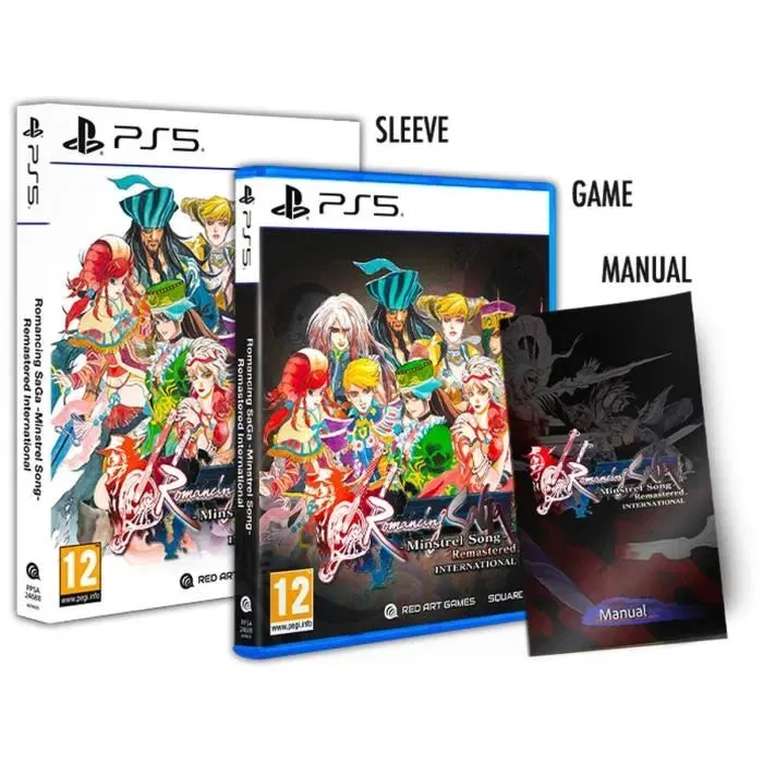 Just For Games JUS1736787844022 Romancing SaGa Minstrel Song Remasterizado Internacional Juego PS5