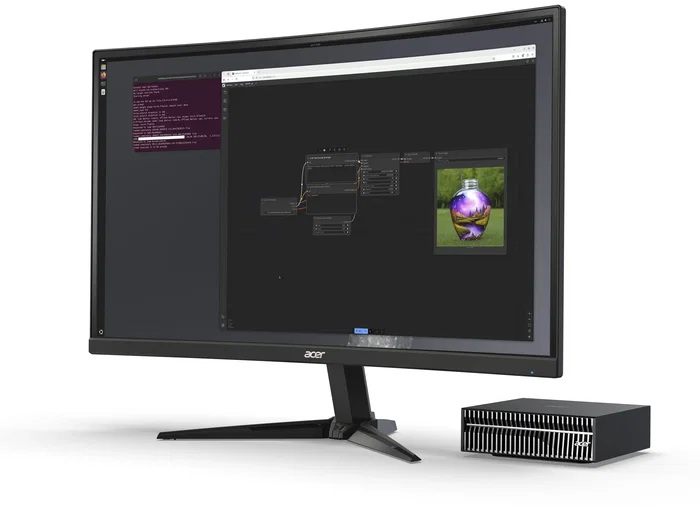 Acer Veriton VGN100 AI Mini Workstation GB10 128GB 4TB SSD