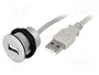 HARTING Conector hembra USB har-port 22mm