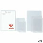 Grafoplás Fundas Portadocumentos PVC 150 Micras con Uñero, Transparente (Set de 75)