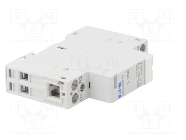 EATON ELECTRIC CR20 Contactor 2-polar 20A 12VAC NC x2