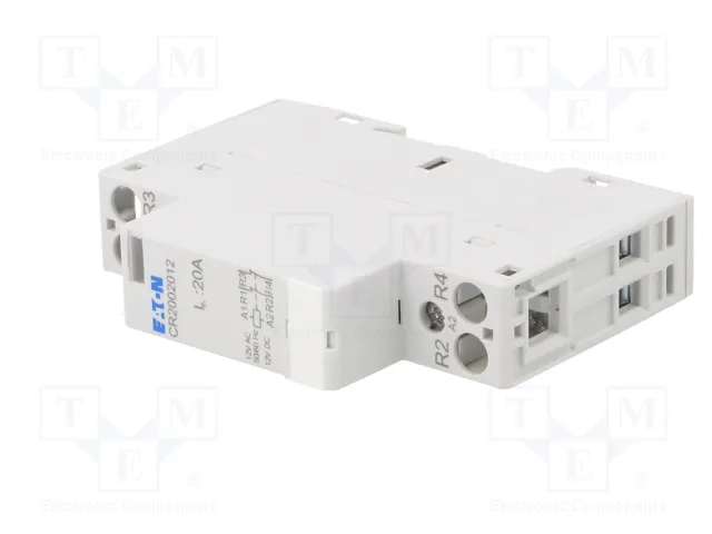 EATON ELECTRIC CR20 Contactor 2-polar 20A 12VAC NC x2