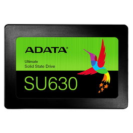 ADATA SU630 1.92 TB SSD 2.5" SATA 6 Gb/s, QLC 3D NAND, 520 MB/s Lectura, 450 MB/s Escritura, 40000 IOPS, 65000 IOPS